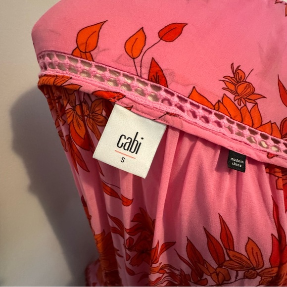 Floral Pink and Red Maxi Dress - Picture 11 of 12